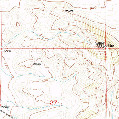 United States Geological Survey Antero Reservoir NE, CO (1956, 24000-Scale) digital map