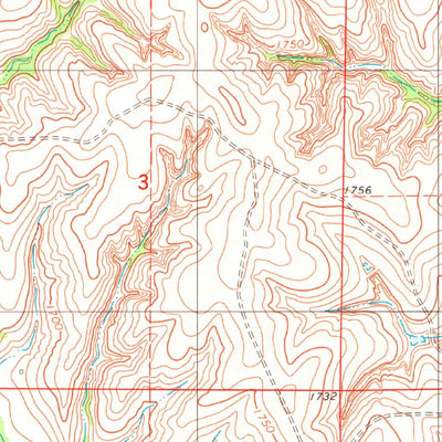 United States Geological Survey Anthon, OK (1983, 24000-Scale) digital map