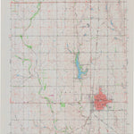 United States Geological Survey Anthony, KS (1972, 24000-Scale) digital map