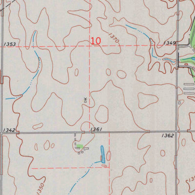 United States Geological Survey Anthony, KS (1972, 24000-Scale) digital map