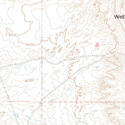 United States Geological Survey Anthony, NM-TX (1955, 24000-Scale) digital map