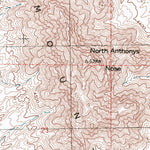 United States Geological Survey Anthony, NM-TX (1996, 24000-Scale) digital map