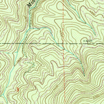 United States Geological Survey Anthony Peak, ID (1969, 24000-Scale) digital map