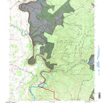 United States Geological Survey Anthony, WV (1995, 24000-Scale) digital map