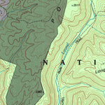 United States Geological Survey Anthony, WV (1995, 24000-Scale) digital map