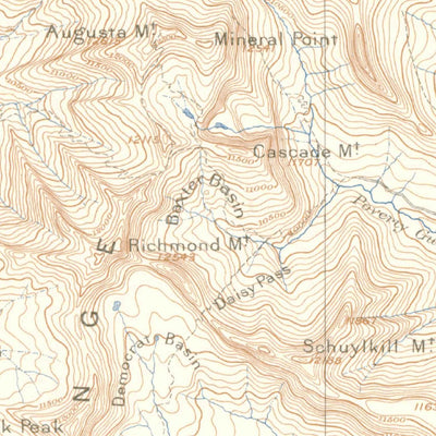 United States Geological Survey Anthracite, CO (1888, 62500-Scale) digital map