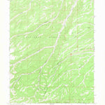 United States Geological Survey Anthro Mountain NE, UT (1968, 24000-Scale) digital map