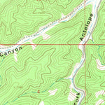 United States Geological Survey Anthro Mountain NE, UT (1968, 24000-Scale) digital map