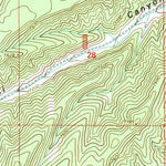 United States Geological Survey Anthro Mountain NE, UT (1996, 24000-Scale) digital map