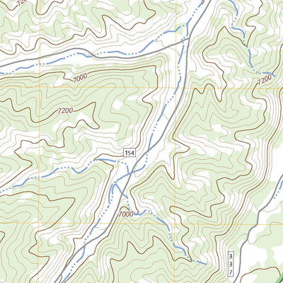 United States Geological Survey Anthro Mountain NE, UT (2023, 24000-Scale) digital map