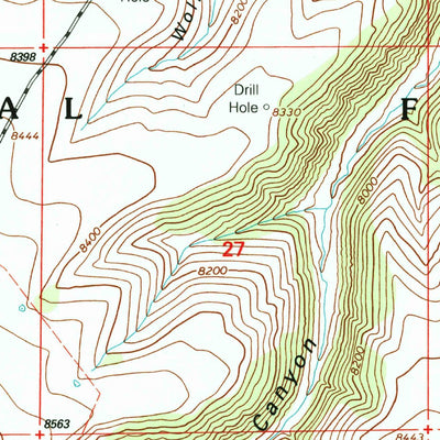 United States Geological Survey Anthro Mountain, UT (1996, 24000-Scale) digital map