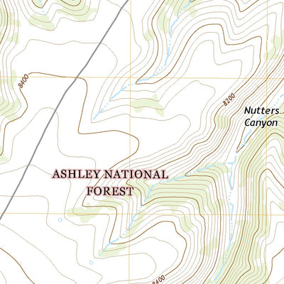 United States Geological Survey Anthro Mountain, UT (2020, 24000-Scale) digital map