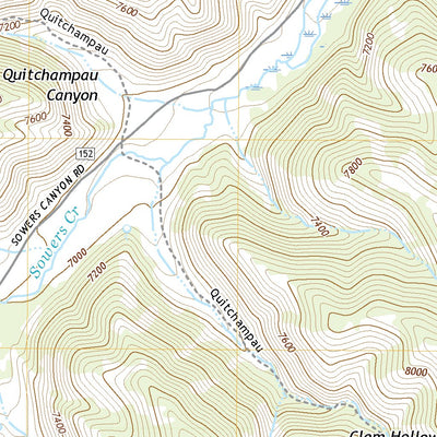 United States Geological Survey Anthro Mountain, UT (2020, 24000-Scale) digital map