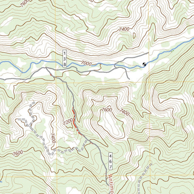 United States Geological Survey Antimony, UT (2023, 24000-Scale) digital map