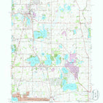 United States Geological Survey Antioch, IL-WI (1960, 24000-Scale) digital map