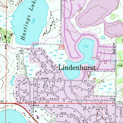 United States Geological Survey Antioch, IL-WI (1960, 24000-Scale) digital map