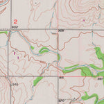 United States Geological Survey Antioch, KS (1957, 24000-Scale) digital map