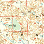 United States Geological Survey Antioch, NE (1949, 62500-Scale) digital map