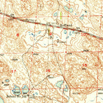 United States Geological Survey Antioch, NE (1949, 62500-Scale) digital map