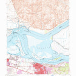 United States Geological Survey Antioch North, CA (1953, 24000-Scale) digital map