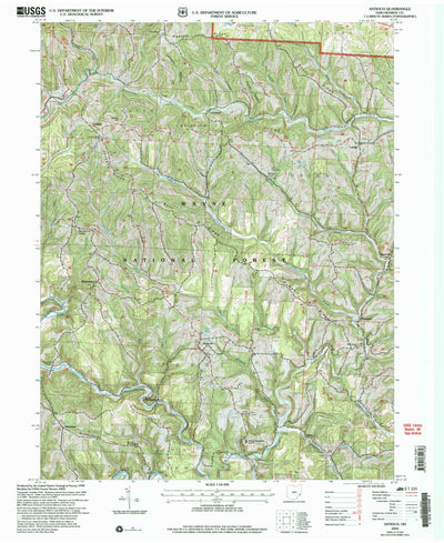 United States Geological Survey Antioch, OH (2002, 24000-Scale) digital map