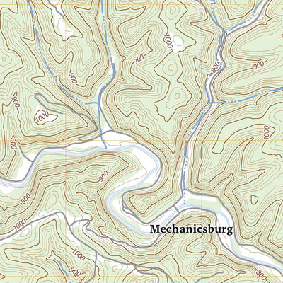 United States Geological Survey Antioch, OH (2023, 24000-Scale) digital map