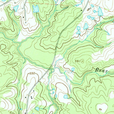 United States Geological Survey Antioch, SC (1969, 24000-Scale) digital map