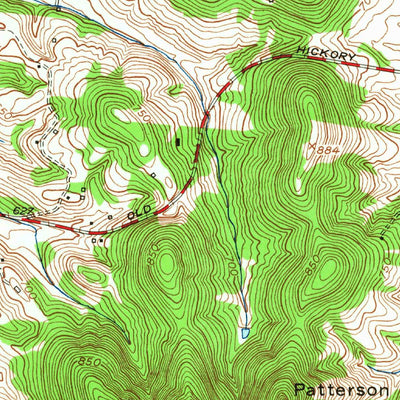 United States Geological Survey Antioch, TN (1952, 24000-Scale) digital map