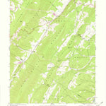 United States Geological Survey Antioch, WV (1967, 24000-Scale) digital map