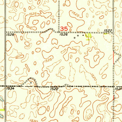 United States Geological Survey Antler, ND (1950, 24000-Scale) digital map