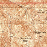 United States Geological Survey Antler Peak, NV (1943, 62500-Scale) digital map