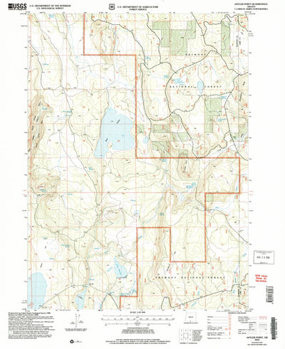 United States Geological Survey Antler Point, OR (2004, 24000-Scale) digital map