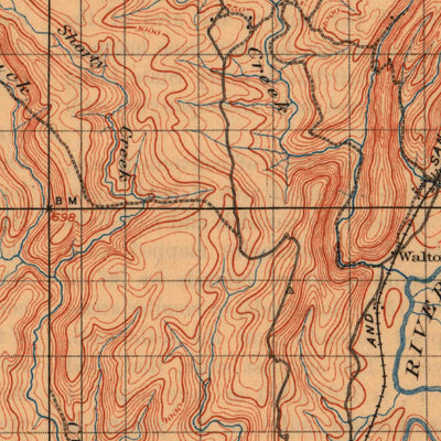 United States Geological Survey Antlers, OK (1912, 125000-Scale) digital map