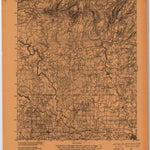 United States Geological Survey Antlers, OK (1925, 125000-Scale) digital map