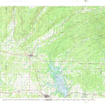 United States Geological Survey Antlers, OK (1985, 100000-Scale) digital map
