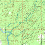 United States Geological Survey Antlers, OK (1985, 100000-Scale) digital map