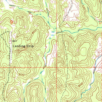 United States Geological Survey Antlers West, OK (1961, 24000-Scale) digital map