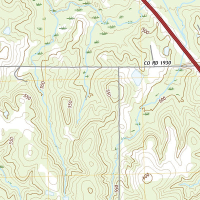 United States Geological Survey Antlers West, OK (2022, 24000-Scale) digital map
