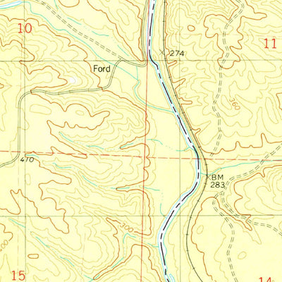 United States Geological Survey Antoine, AR (1975, 24000-Scale) digital map
