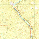 United States Geological Survey Antoine, AR (1975, 24000-Scale) digital map