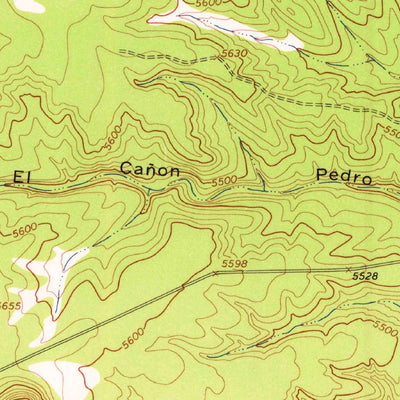 United States Geological Survey Anton Chico, NM (1963, 24000-Scale) digital map