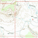 United States Geological Survey Antone Canyon, UT (1970, 24000-Scale) digital map