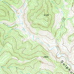 United States Geological Survey Antone Canyon, UT (1970, 24000-Scale) digital map
