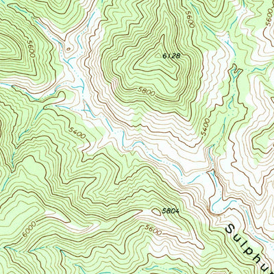United States Geological Survey Antone Canyon, UT (1970, 24000-Scale) digital map