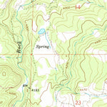 United States Geological Survey Antone, OR (1966, 24000-Scale) digital map