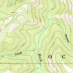United States Geological Survey Antone, OR (1966, 24000-Scale) digital map