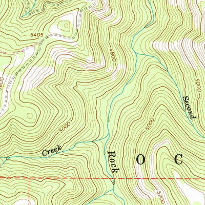 United States Geological Survey Antone, OR (1966, 24000-Scale) digital map