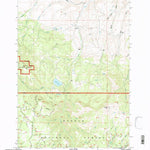 United States Geological Survey Antone, OR (1992, 24000-Scale) digital map