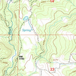 United States Geological Survey Antone, OR (1992, 24000-Scale) digital map