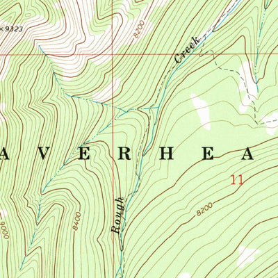 United States Geological Survey Antone Peak, MT (1968, 24000-Scale) digital map
